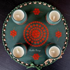 Pontfestett Adventi koszorú