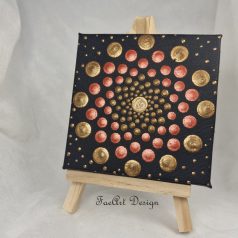 Mini festmény állvánnyal