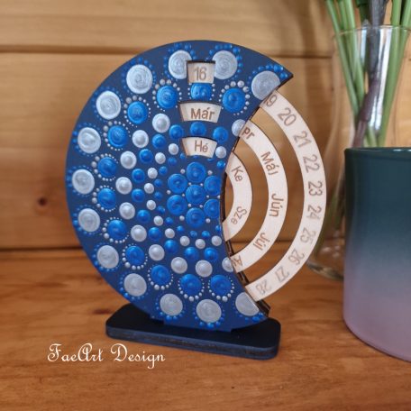 Mini Öröknaptár - Kék