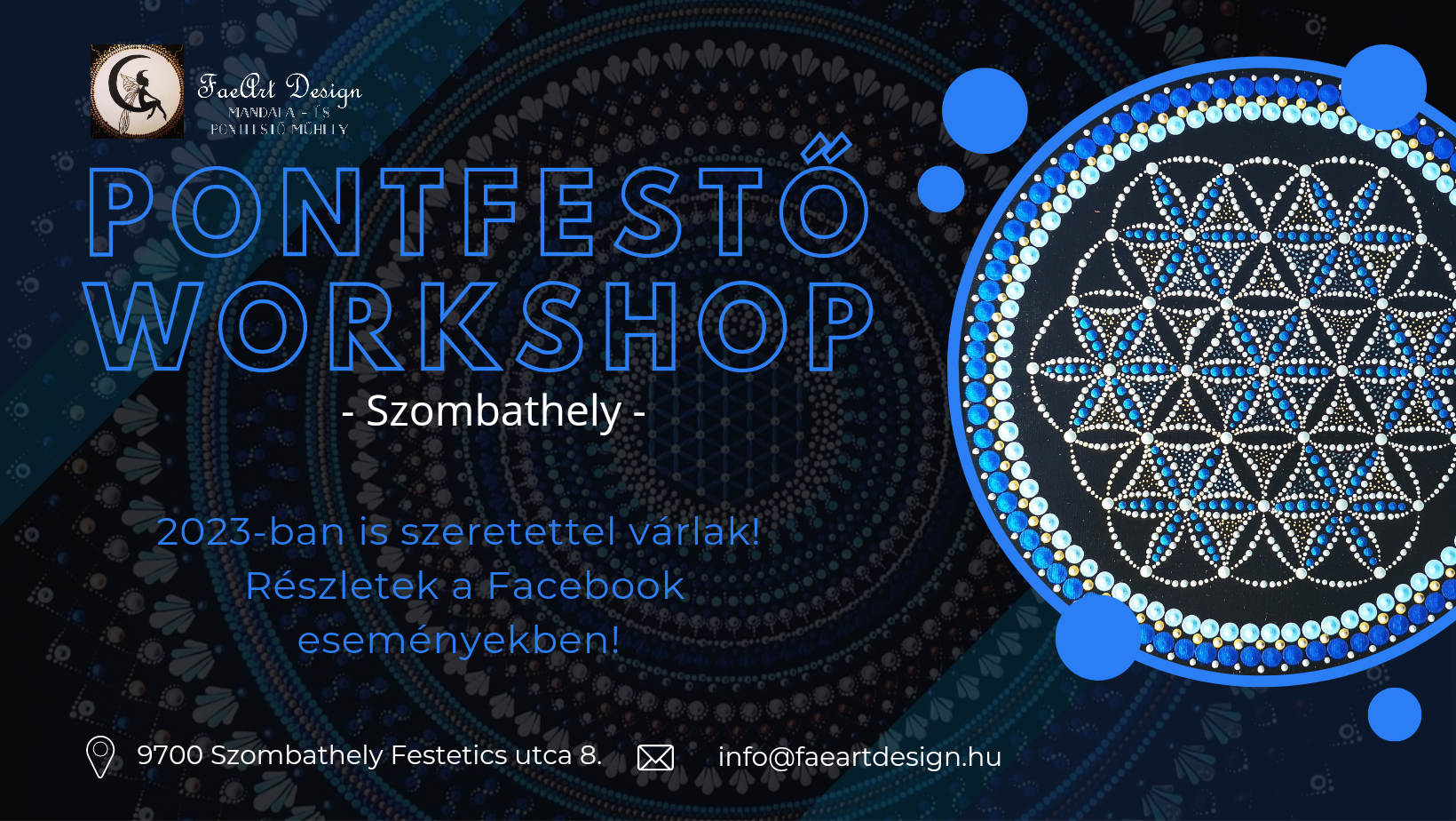 Pontfestő Workshop Szombathelyen!